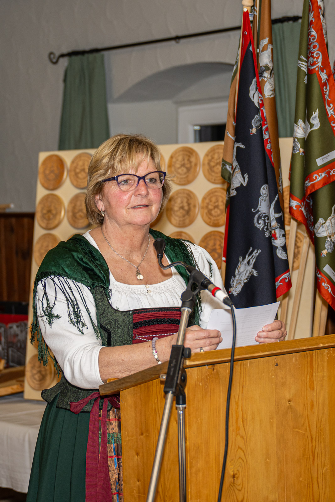 Erika Lang 1. Schützenmeisterin SV-Buching-Berghof