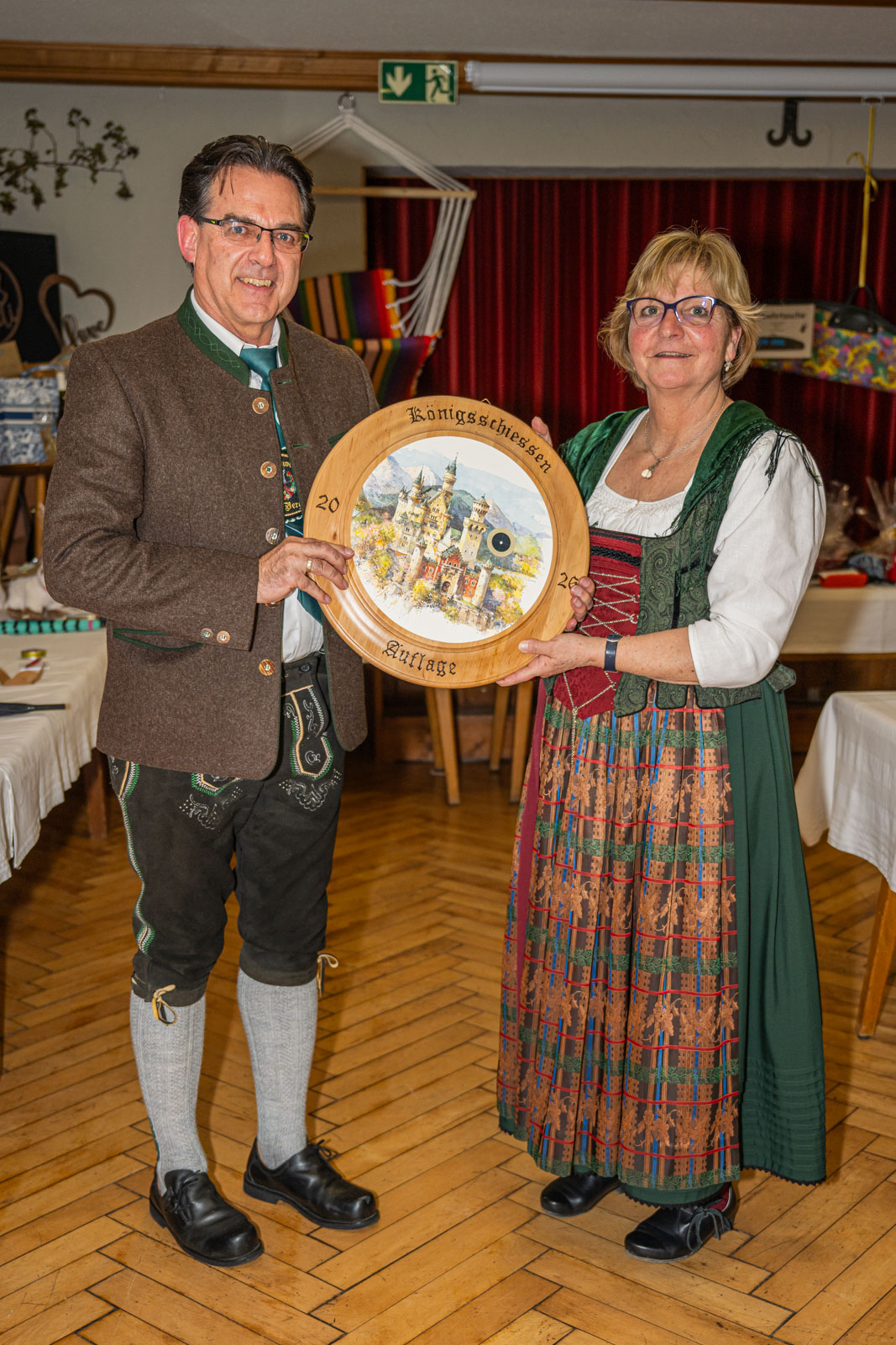 Übergabe Ehrenscheibe Senioren - SV-Buching-Berghof